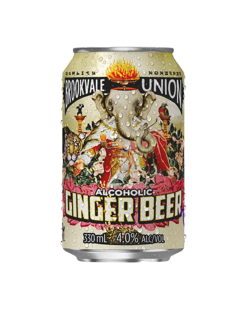 BROOKVALE UNION ALCOHOLIC GINGER BEER (CAN 330ML)