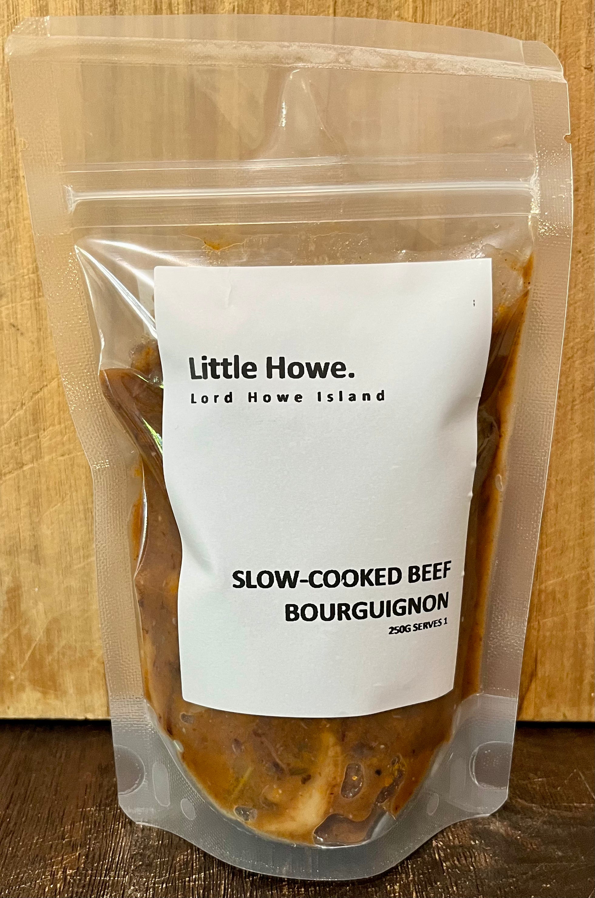 Slow-cooked Beef Bourguignon (frozen)