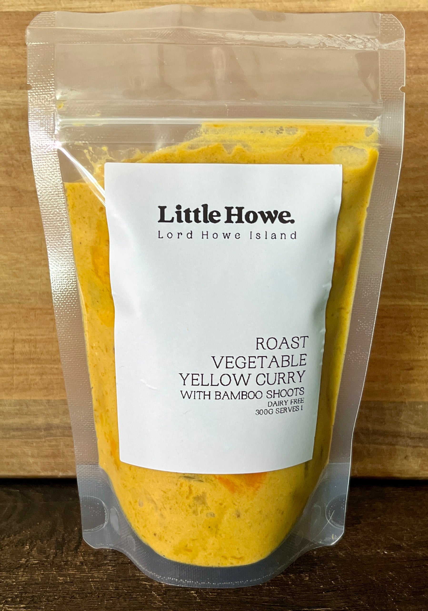 Roast Vegetable Yellow Curry with Bamboo Shoots (frozen)