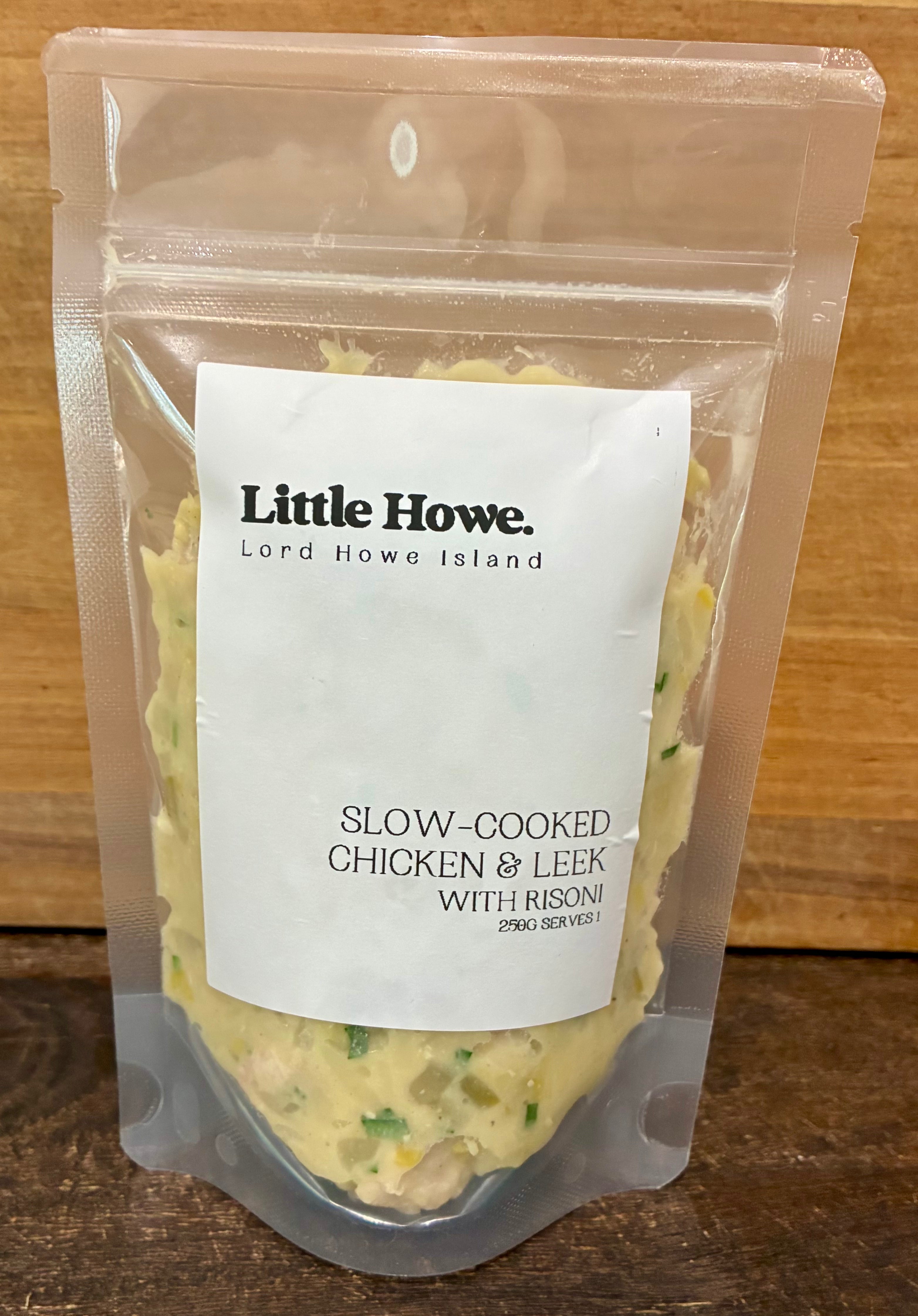 Slow-cooked Chicken & Leek with Risoni (frozen) 500g