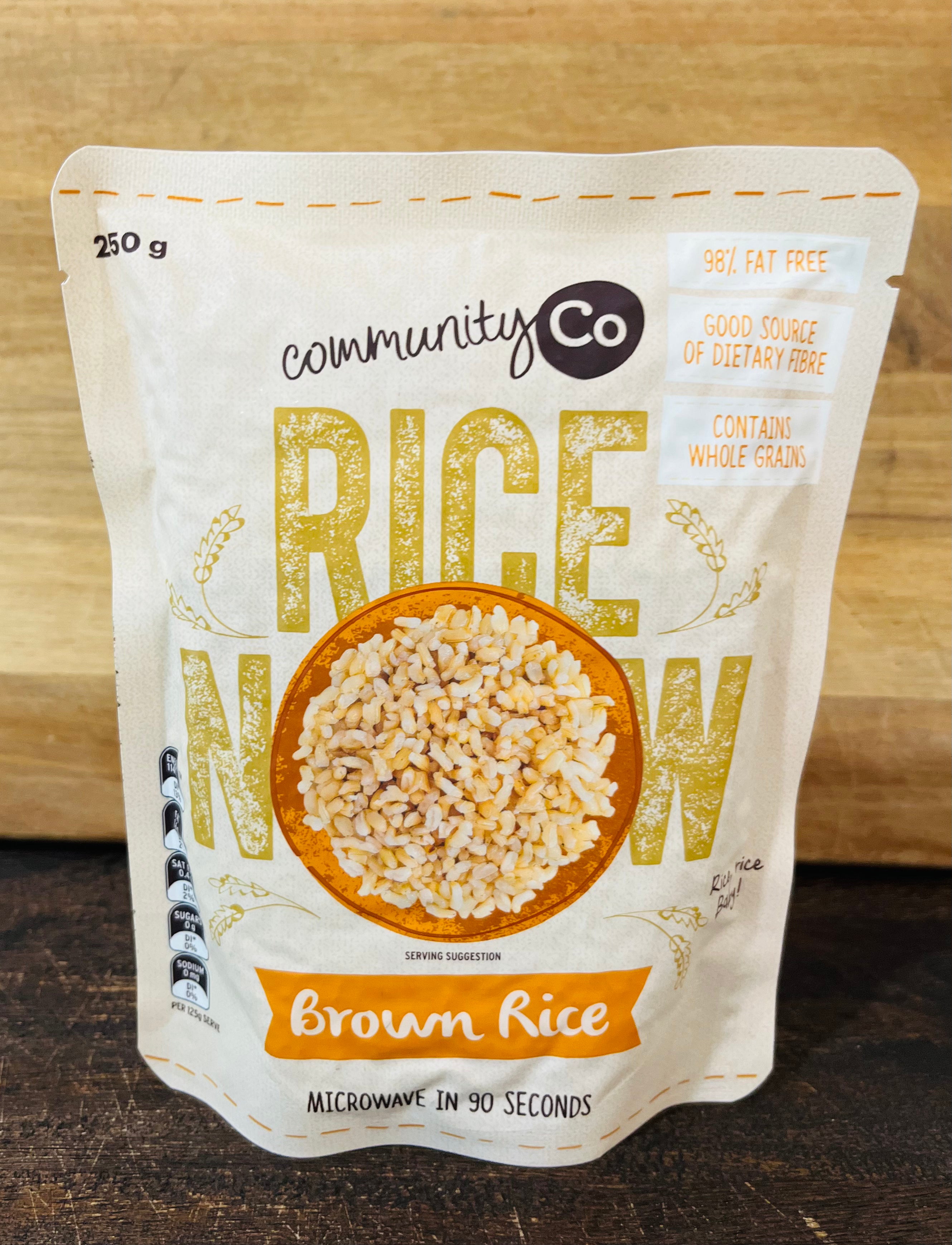 Microwavable Brown Rice