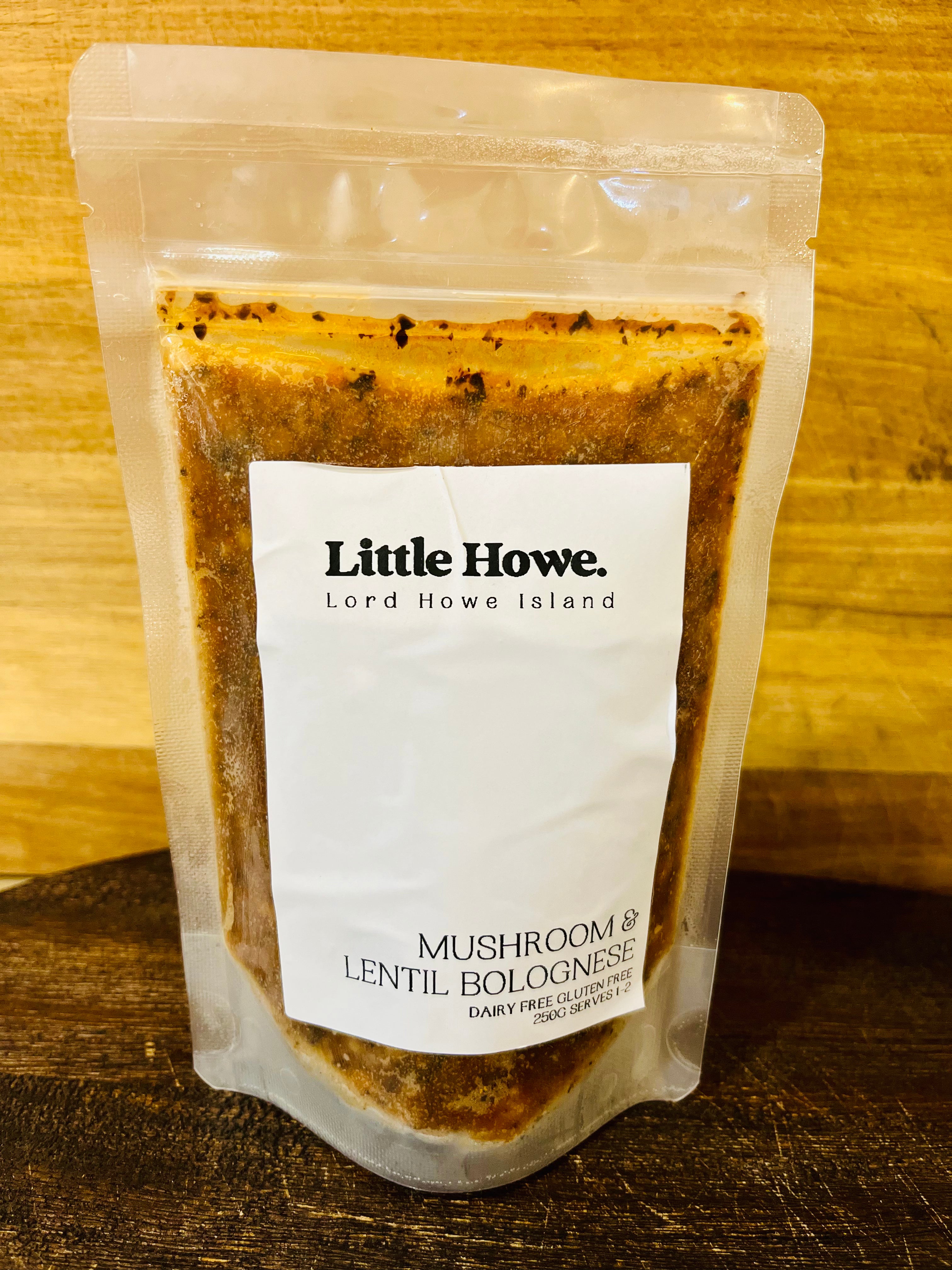 Mushroom & Lentil Bolognese (frozen) 500g