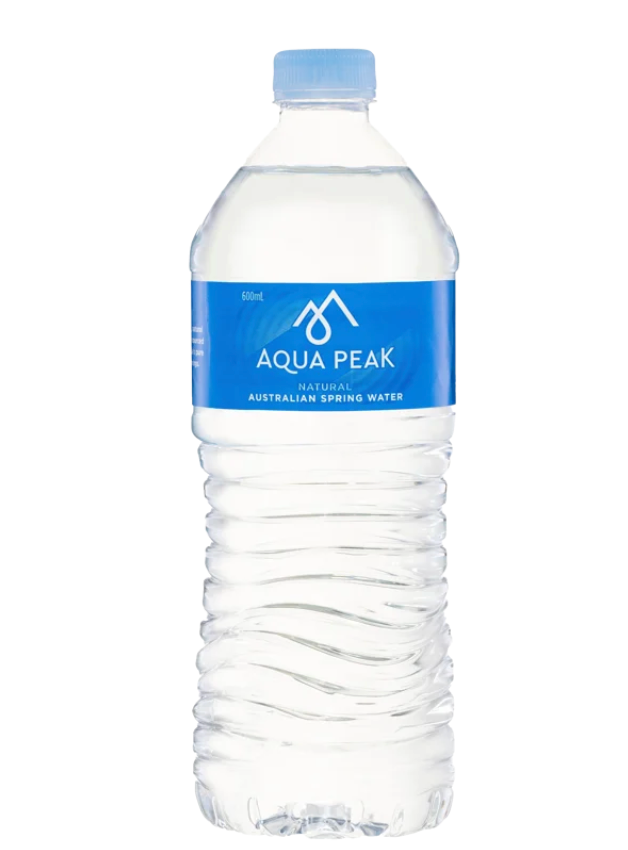AQUA PEAK WATER BOTTLES 600ML