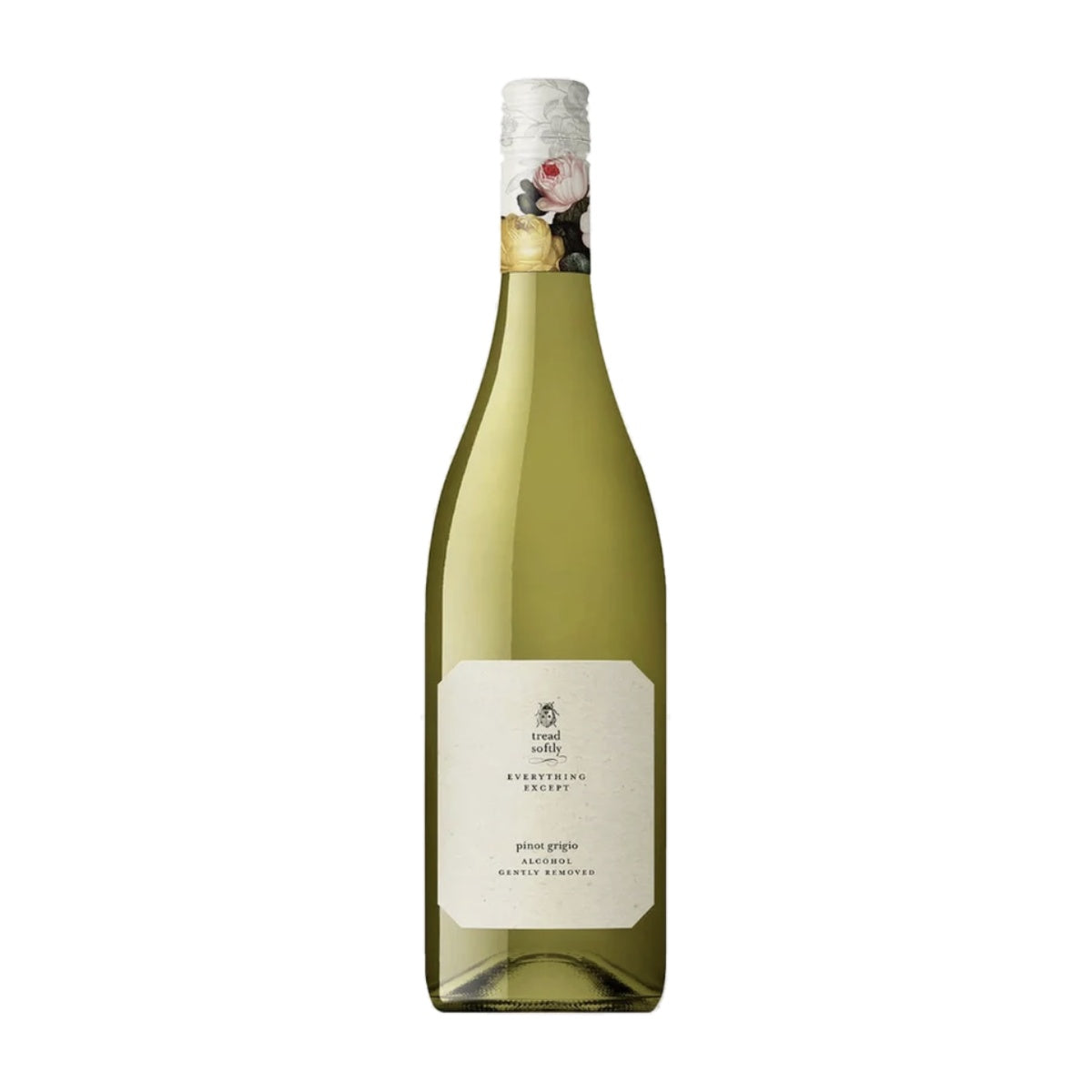 TREAD SOFTLY EVERYTHING EXCEPT PINOT GRIGIO (ZERO-ALCOHOL 750ML)